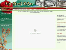 Tablet Screenshot of lequydonsaigon.net